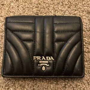 Prada Black Small Wallet
